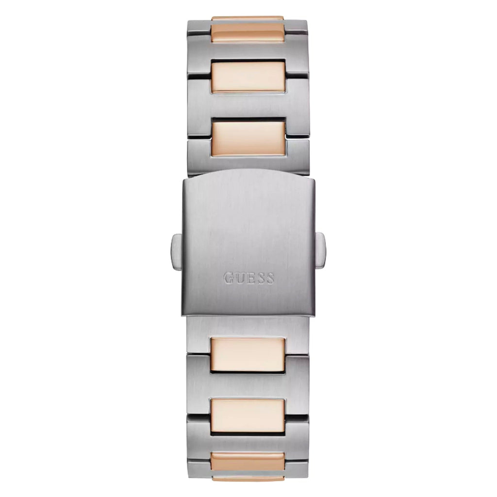 GSS GW0572G4 pour homme Couleur du boîtier 2 tons - Bracelet en acier inoxydable de forme carrée