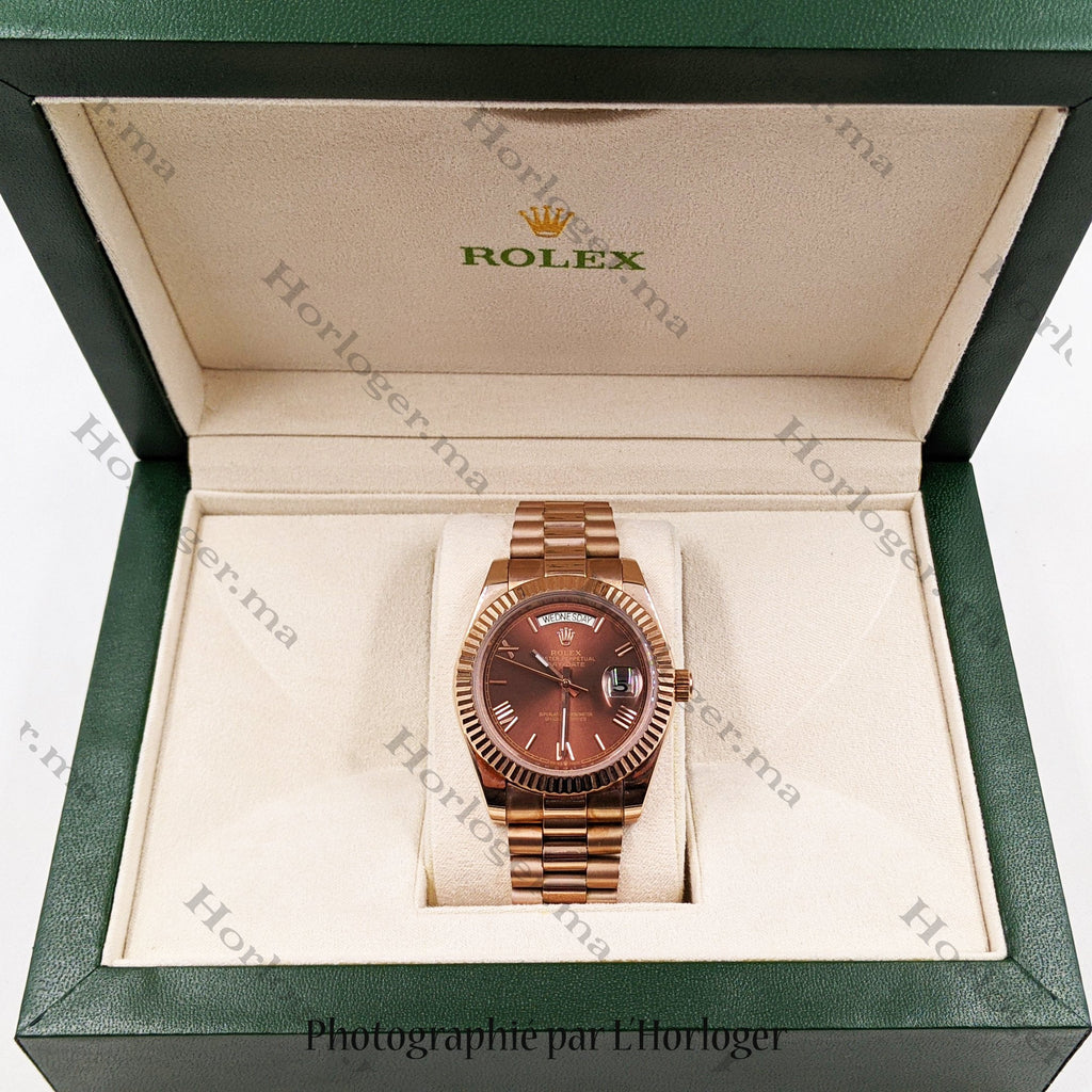 RLX Day-date Chocolat
