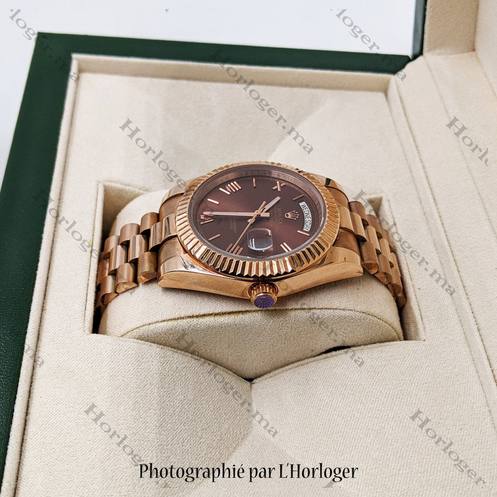 RLX Day-date Chocolat